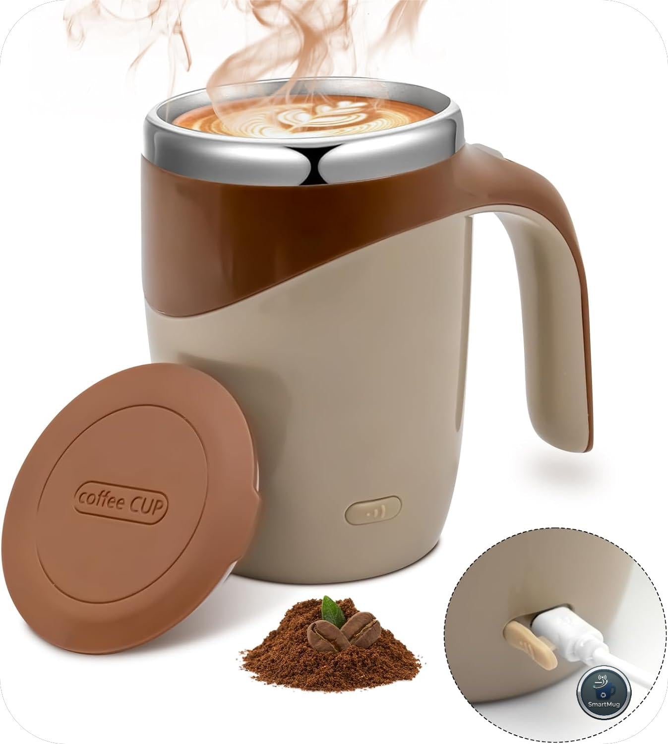 Taza Mezcladora Automatica "EDITION  Recargable"