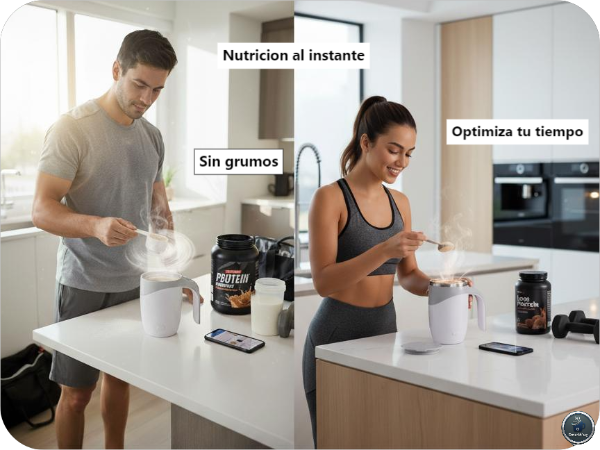 Taza Mezcladora Automatica "EDITION  Recargable"